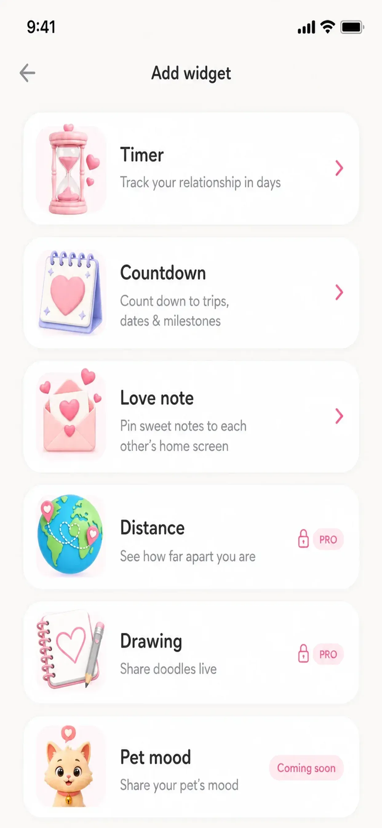 HeartPin screen 3